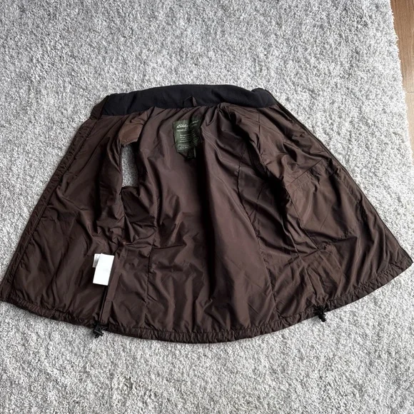 Brown Eddie Bauer Premium Goose Down Vest Women’s Size Small - Picture 8 of 10
